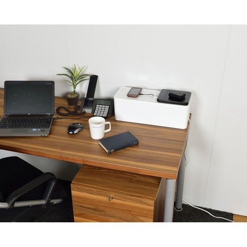 ケーブルボックス コード ケーブル 収納 ホワイト