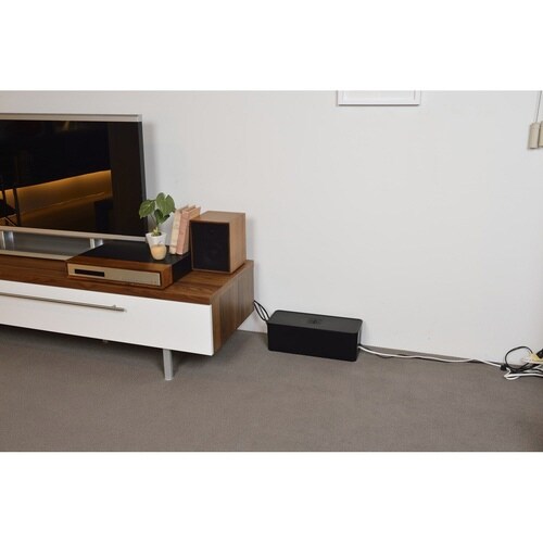 ケーブルボックス コード ケーブル 収納 ブラック