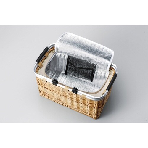 ピクニックバスケット 保冷かごバッグ