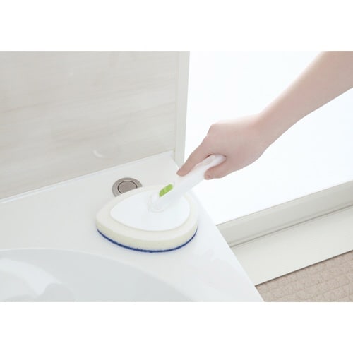 バススポンジ 緩まないスライド伸縮バスクリーナー