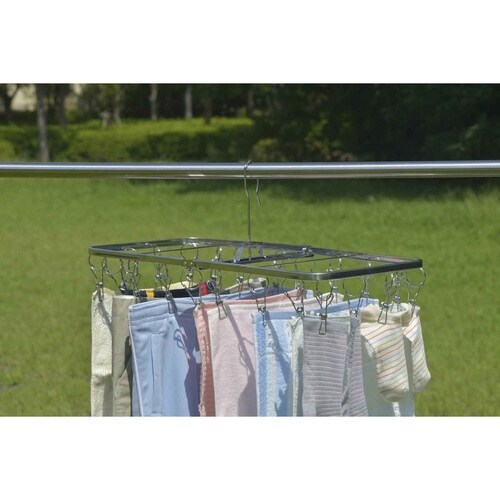 洗濯ハンガー ステンレスハンガー 角ハンガー