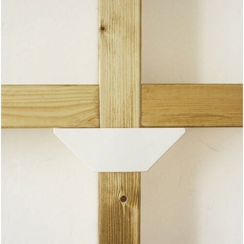 棚受 ダブル LABRICO オフホワイト