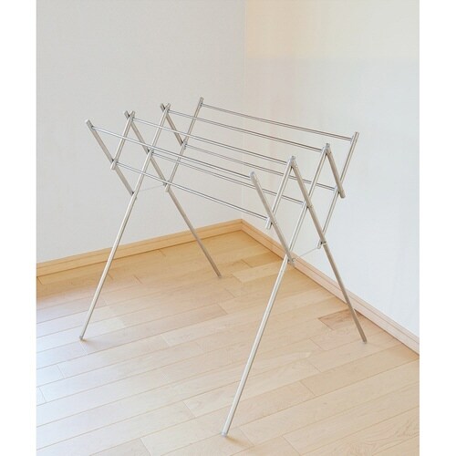 物干し 室内 伸縮ステンレス物干し