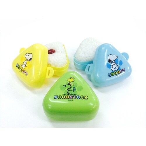 おにぎりケース スヌーピー 3個組 おにぎり押し型