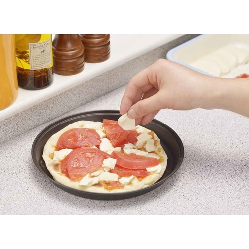 オーブントレー 丸型 鉄製 ピザ焼きトレー