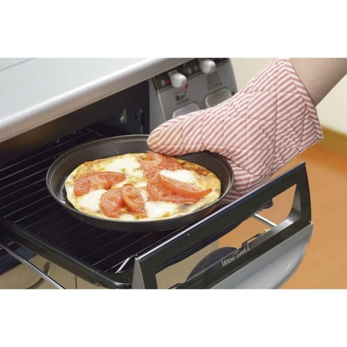 オーブントレー 丸型 鉄製 ピザ焼きトレー