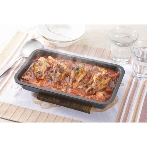 オーブントレー 角型 深型 調理トレー レシピ付き