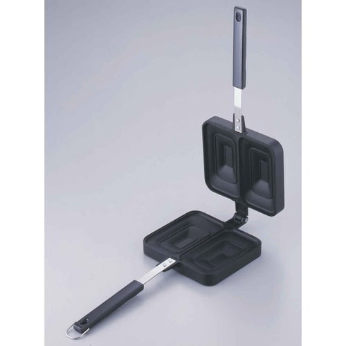 ホットサンドメーカー ガス火専用 両面焼き 直火