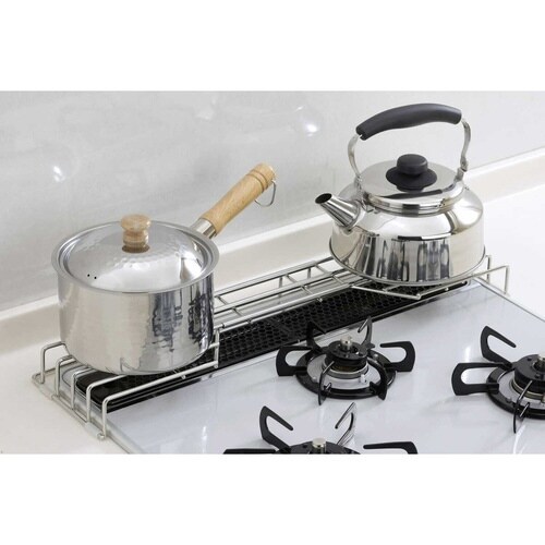 コンロ奥ラック ステンレスコンロ奥ラック