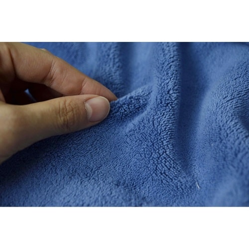 カラリプラス ヘアドライタオル ブルー