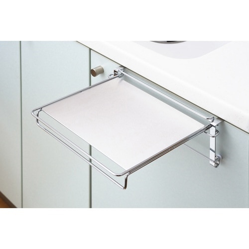 タオル掛け タオルハンガー&補助テーブル 作業台