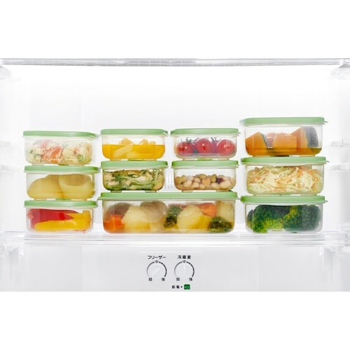 保存容器 エアーキーパー 600ml グリーン