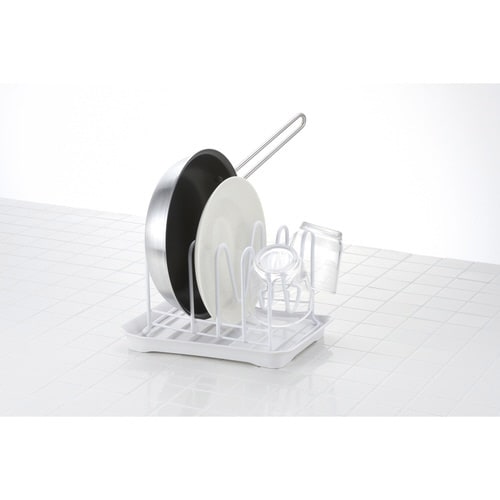 グラススタンド フライパンスタンド ホワイト