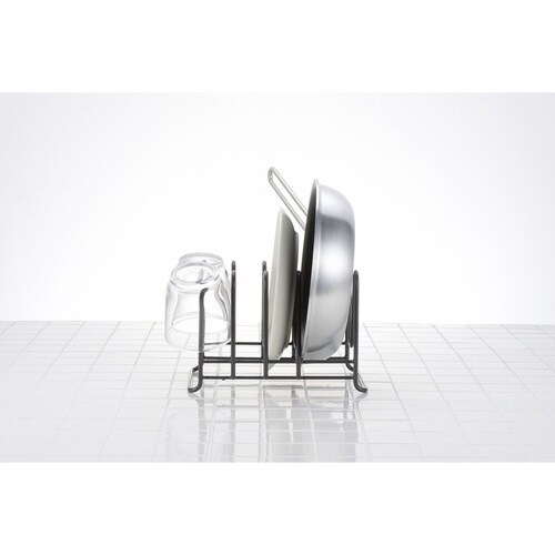 グラススタンド フライパンスタンド ダークグレー