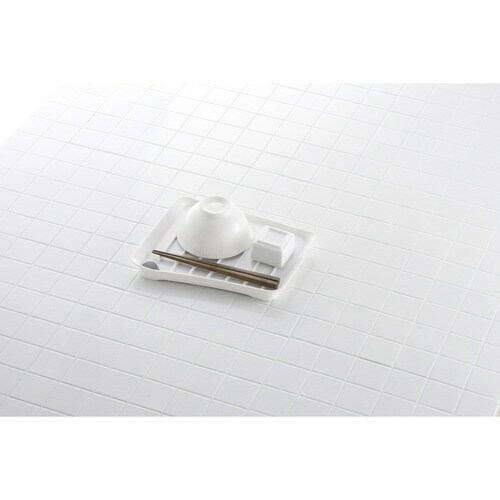 水切りトレー 水切りマット リッチェル ホワイト