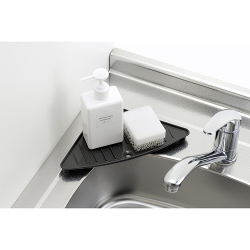 コーナーラック シンクコーナー用 ダークグレー