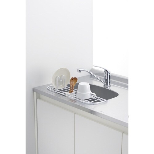 水切り 水切りラック リッチェル ホワイト