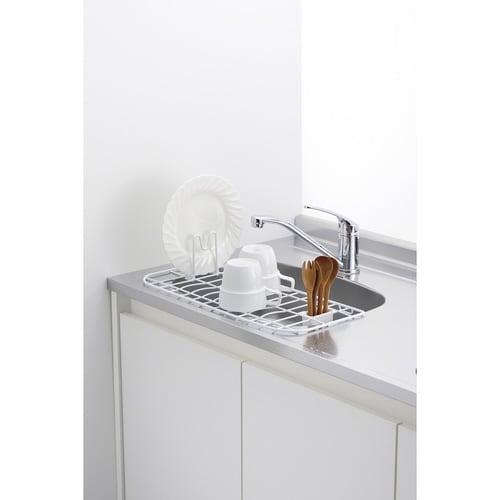 水切り 水切りラック リッチェル ホワイト