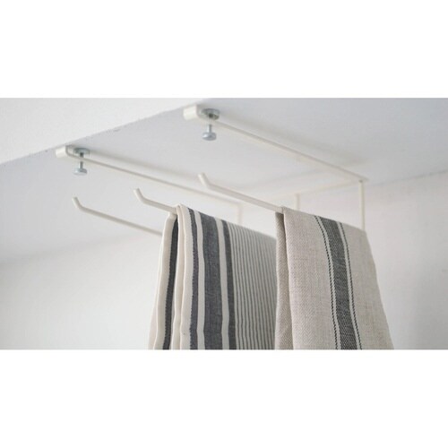 戸棚下収納 SPLUCE 吊棚タオルハンガー