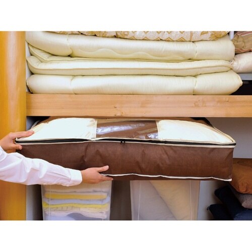 布団収納袋 炭入り消臭羽毛布団収納ケース