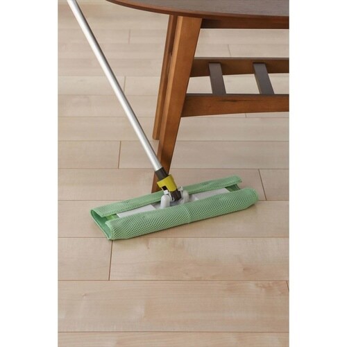 フローリングワイパー フロアラボ 伸縮柄 抗菌加工