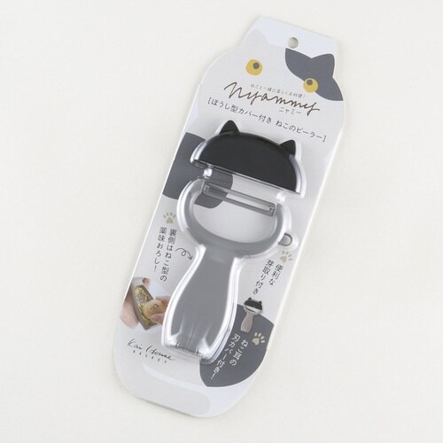 ピーラー Nyammy ぼうし型カバー付き