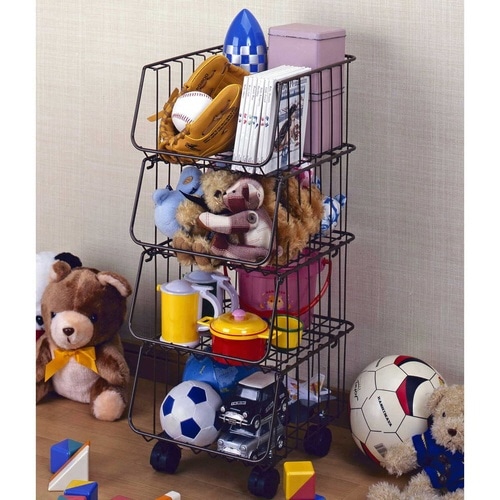 キッチンワゴン ブラウン