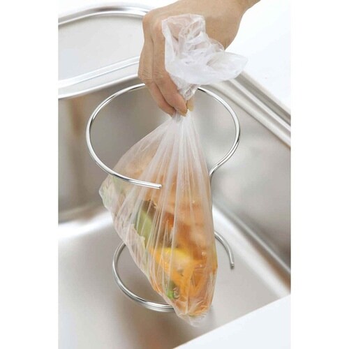 生ごみスタンド キッチンポリ袋用生ごみスタンド