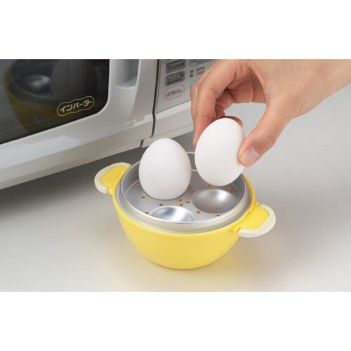 ゆで玉子調理器 電子レンジ対応 レンジでかんたん