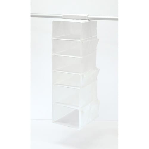 吊り下げ収納 6段 衣類 小物収納