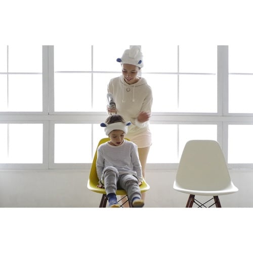 ヘアターバン zooie シロクマ