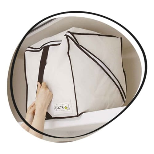 布団収納袋 キューブ型羽毛ふとん収納袋 ダブル用