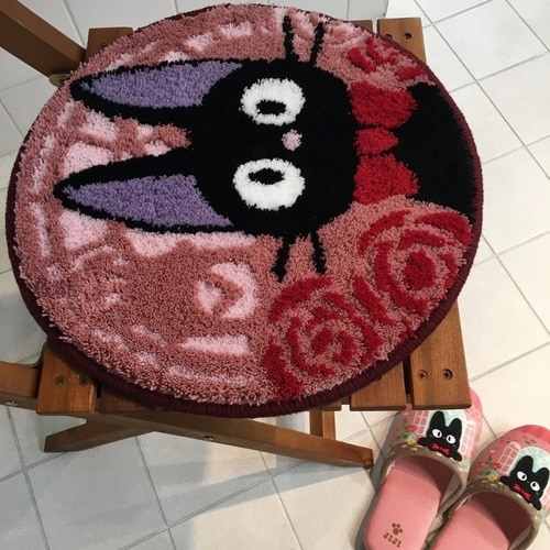 チェアパッド とけいとう 魔女の宅急便