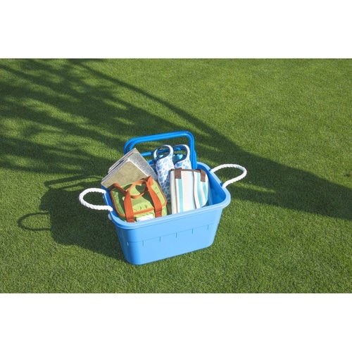 タライ 36L 角型タブ バケツ 持ち手付き