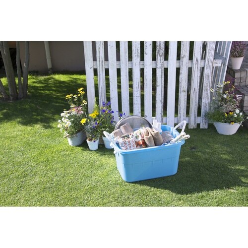 タライ 36L 角型タブ バケツ 持ち手付き