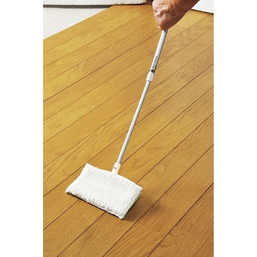 モップ 伸縮 本体 両面 ゴシゴシ拭ける