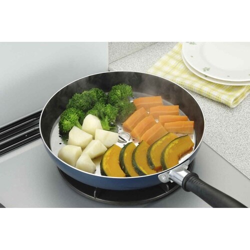 蒸し皿 フライパン用蒸し調理プレート 23.5cm