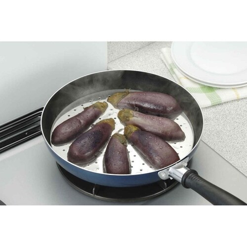 蒸し皿 フライパン用蒸し調理プレート 23.5cm