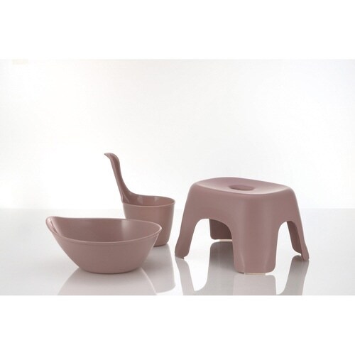 半身浴チェア ピンク