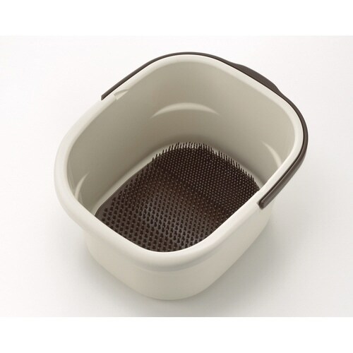 フットバスバケツ アイボリー