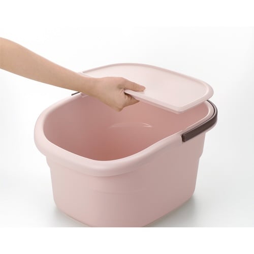 フットバスバケツ ピンク