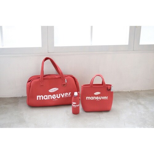 保冷ランチトートバッグ maneuver レッド