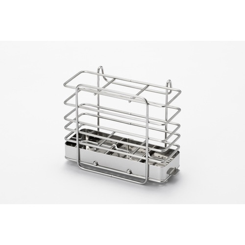 水切りラック オールステンレス広げて使える水切り