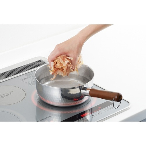 片手鍋 郷技 ステンレス雪平鍋 20cm IH対応