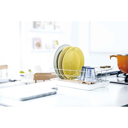 水切りラック シェリー ホワイト