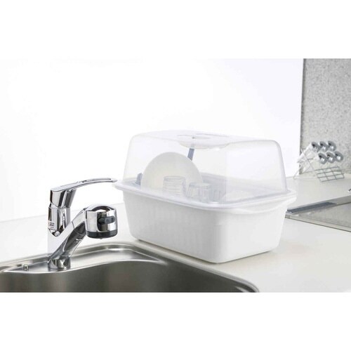 水切りラック シェリー 水切りセット M ホワイト