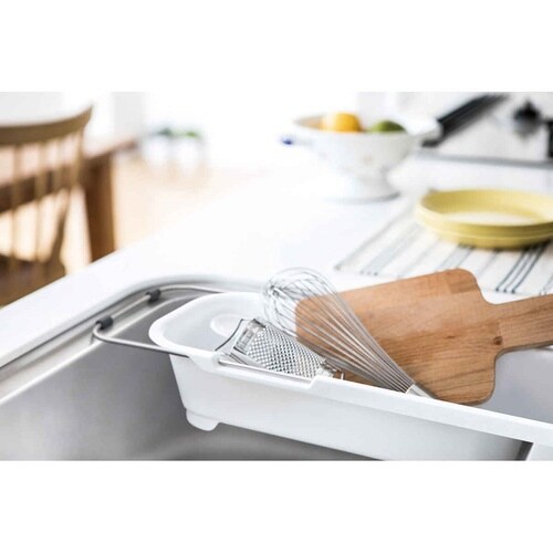 水切りラック シェリー ホワイト