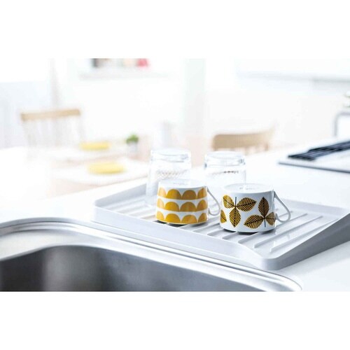 水切りトレー シェリー 排水トレー S ホワイト