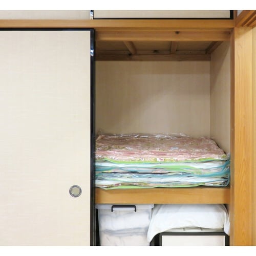 圧縮袋 ふとん 1組用 掛け・敷きひとまとめ