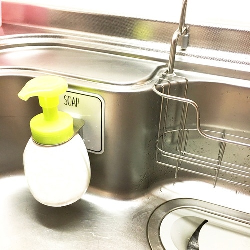 フック 粘着フック 泡ソープボトルホルダー オテル